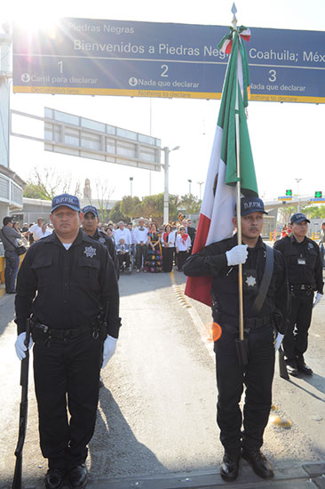 Reafirma alcalde de Piedras Negras compromiso de colaboración y respeto con comunidad de Eagle Pass