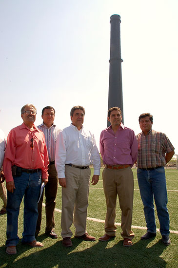 Recorren el Gobernador Torres López y Antonio Nerio la colonia Maseca y parque La Chimenea