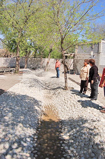 Supervisa Antonio Nerio avance de Plaza Bicentenario