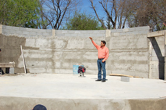 Supervisa Antonio Nerio avance de Plaza Bicentenario