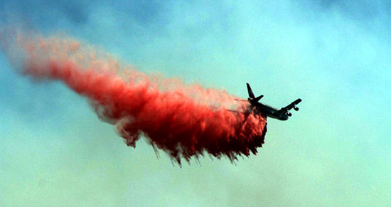 Con 120 brigadistas se combate incendio forestal en las cercanías de Monterreal, en Arteaga