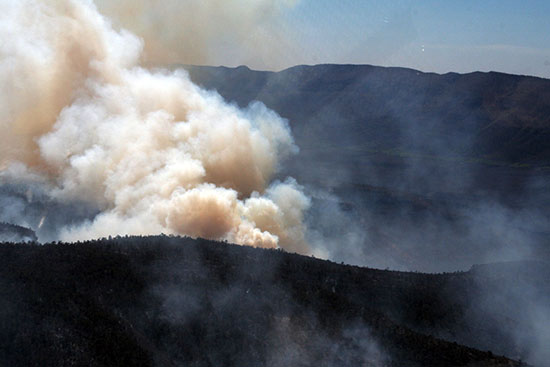 A gestoría del gobernador Jorge Torres arribará a Coahuila un Boeing 747 para combatir incendio forestal