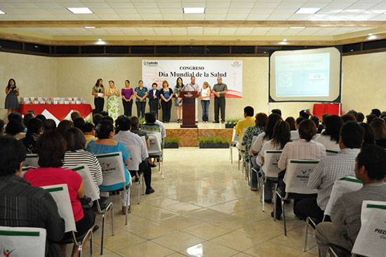 Inaugura alcalde Congreso del Día Mundial de la Salud