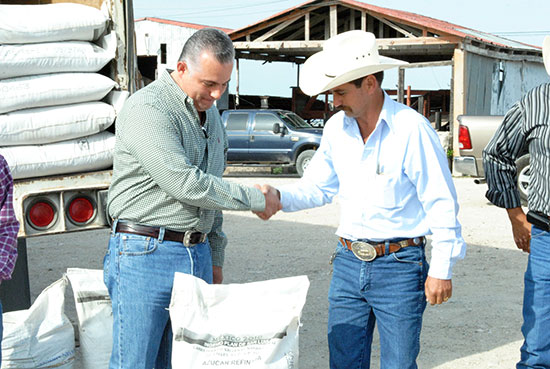 Apoyan a productores agrícolas de Norte afectados por la sequía