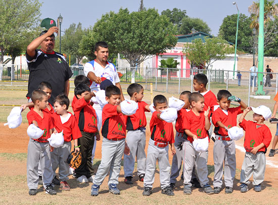 Inauguran Torneo Estatal de Beisbol Infantil