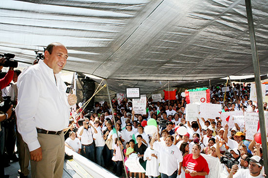 Inicia Rubén Moreira en Saltillo la segunda etapa de su campaña