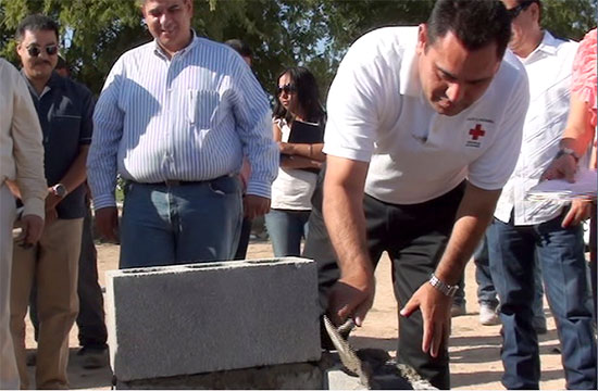 Inician construcción del segundo edificio de la Cruz Roja en Acuña