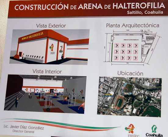 Presenta el INEDEC nuevos proyectos de infraestructura deportiva