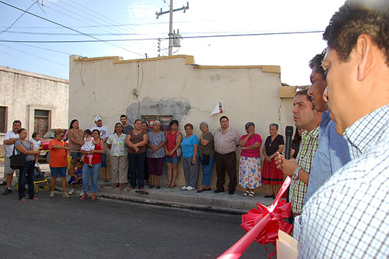 Sigue Antonio Nerio con las obras de pavimentación