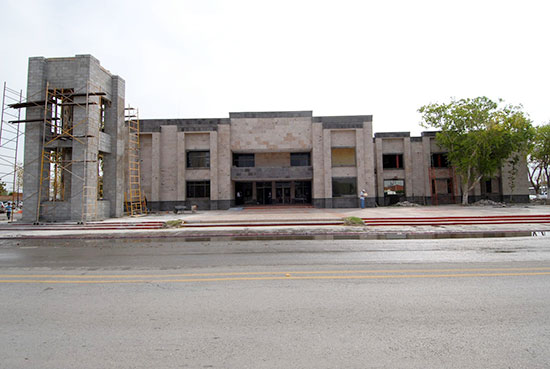 Avanza remodelación del edificio de la Presidencia Municipal de Piedras Negras