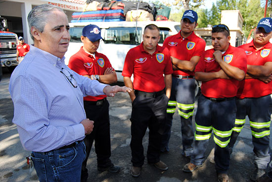 Oficiales de Acuña recibirán el curso “Bombero Industrial”