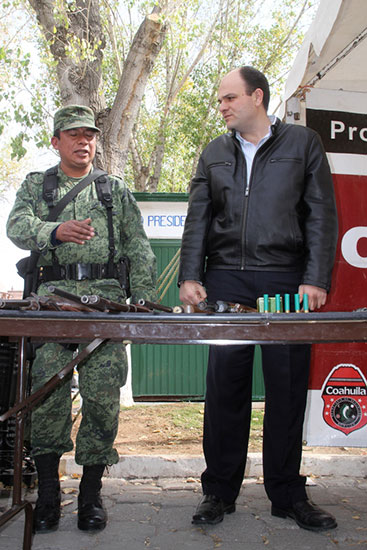 Amplían periodo para canje de armas en Saltillo