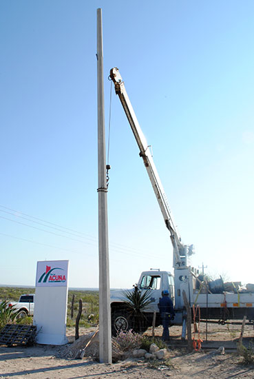 Arrancan programa de electrificación en “La Estrella”