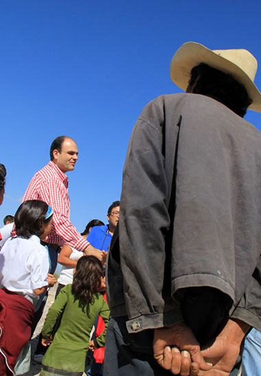 Es Jericó el alcalde cercano al campo