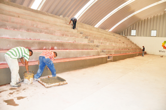 Refleja un 75 por ciento rehabilitación del gimnasio Beto Estrada