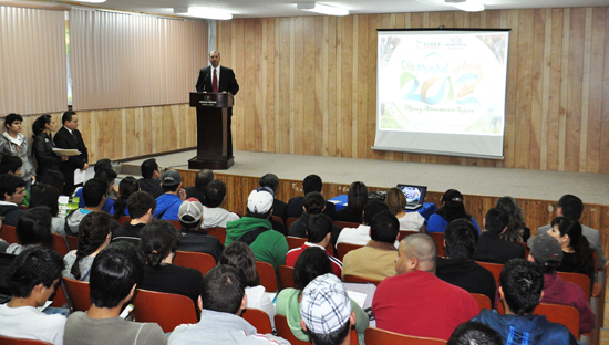 CELEBRA MUNICIPIO DÍA MUNDIAL DEL AGUA CON   UNA SERIE DE CONFERENCIAS 