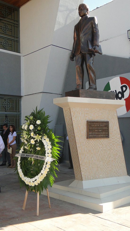 Conmemora PRI XVIII Aniversario Luctuoso de  Luis Donaldo Colosio Murrieta