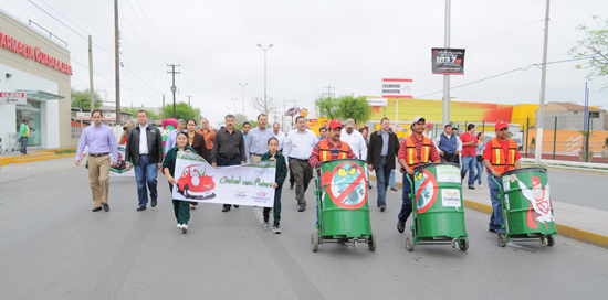 ENCABEZA ALCALDE POR SEGUNDO AÑO CONSECUTIVO LA MARCHA ECOLÓGICA POR UNA CIUDAD CON FUTURO 