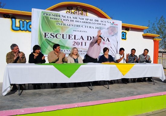  LE APUESTA LA ADMINISTRACIÓN A LA INFRAESTRUCTURA Y SEGURIDAD EN LA ESCUELAS   