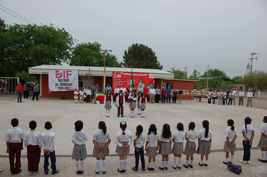 Llega Presidencia en tu Escuela a Sauceda del Naranjo