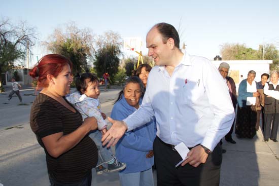 Ofrece Jericó mejoras para la colonia Nueva Libertad 