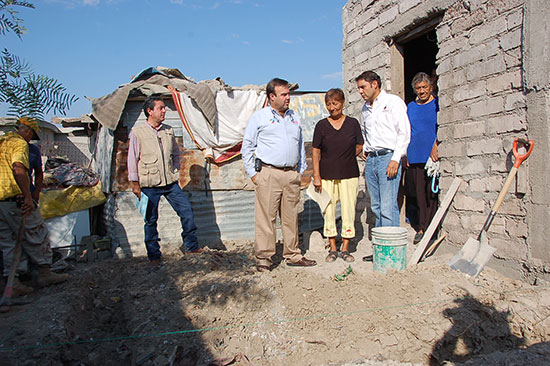 Arranca Antonio Nerio programa de ampliación de vivienda