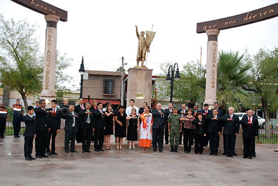 Conmemoran en Monclova el 202 Aniversario de la Independencia de México