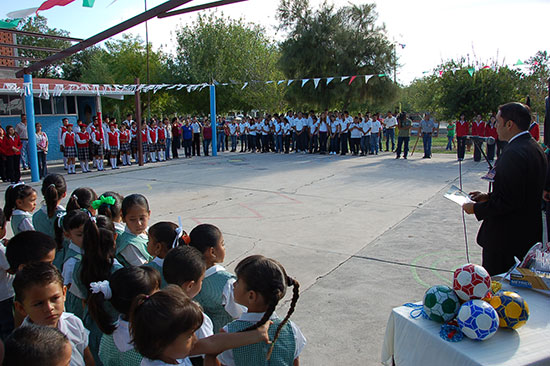 Lleva Antonio Nerio Presidencia en tu Escuela a kínder Romualdo de Hoyos