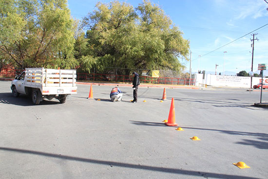 Brinda municipio mayor seguridad vial en avenida Universidad