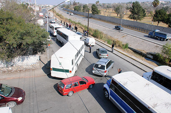 Realizan operativo de transporte en Monclova