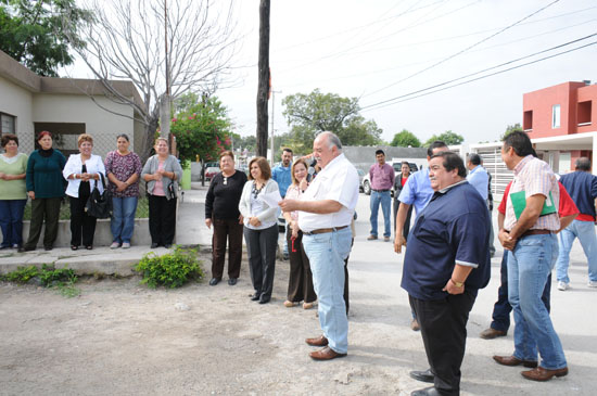 Más drenaje en Monclova inaugura Melchor Sánchez