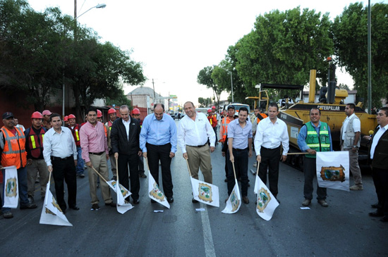 Mejores vialidades para Coahuila; continúa programa de recarpeteo