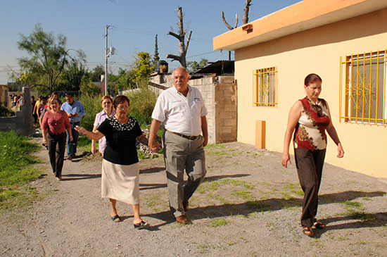 Supervisa Melchor Sánchez obra de introducción de drenaje