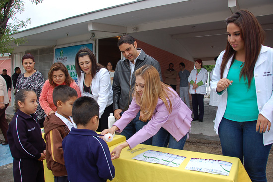 Arrancó Antonio Nerio semana nacional de salud bucal