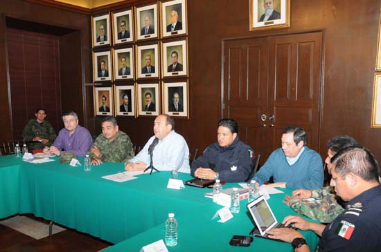   EL GOBERNADOR RUBÉN MOREIRA ENCABEZÓ REUNIÓN DEL GRUPO DE COORDINACIÓN OPERATIVA