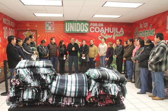  INICIA PRI ESTATAL CAMPAÑA “UNIDOS POR UN COAHUILA SIN FRÍO”