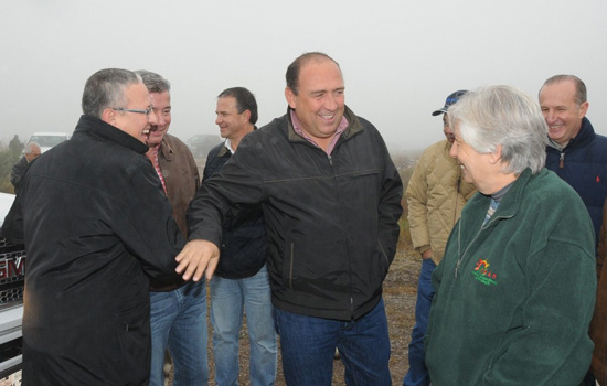 SUPERVISA GOBERNADOR AVANCES EN LAS OBRAS PLUVIALES ARROYO “EL CUATRO”