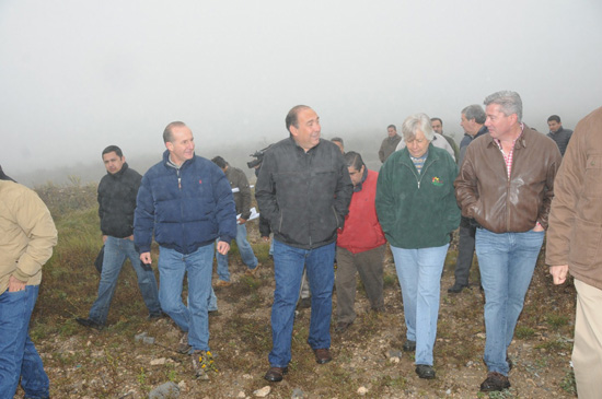 SUPERVISA GOBERNADOR AVANCES EN LAS OBRAS PLUVIALES ARROYO “EL CUATRO”