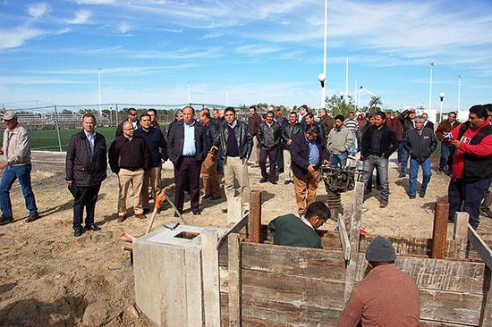 Supervisan gobernador Ruben Moreira y Nerio parque La Chimena