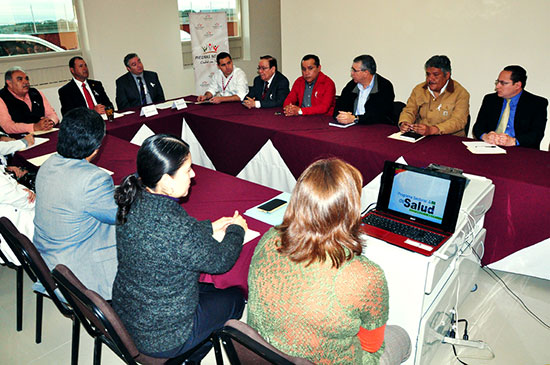 Encabeza alcalde reunión del Comité de Salud Municipal