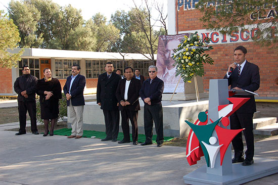 Encabeza Antonio Nerio ceremonia por el 100 aniversario luctuoso de Francisco Y. Madero