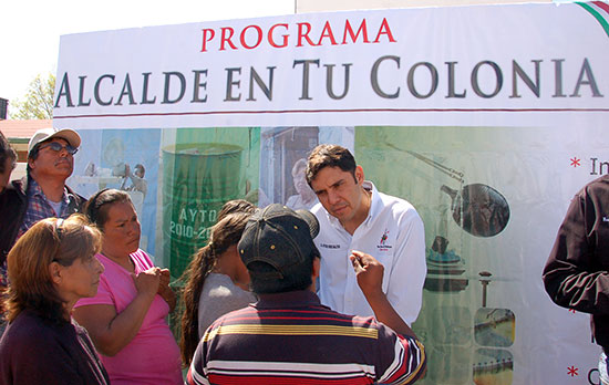 Llega Antonio Nerio a Los Filtros con Alcalde en tu Colonia