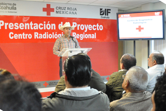 PRESENTACIÓN DEL PROYECTO DEL CENTRO RADIOLÓGICO REGIONAL EN LA CRUZ ROJA 