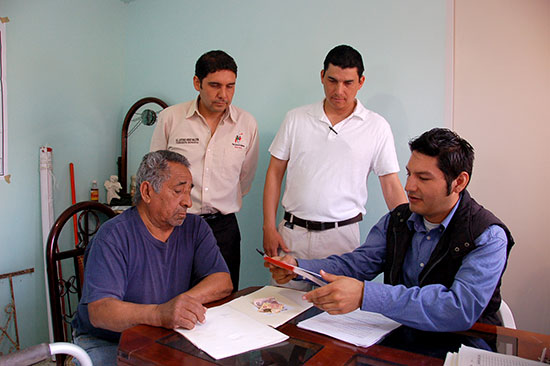 Atestigua Antonio Nerio inicio de trámites para escrituración de lotes