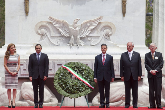  Encabeza el Presidente Peña Nieto la Ceremonia del 207 Aniversario del Natalicio de Benito Juárez