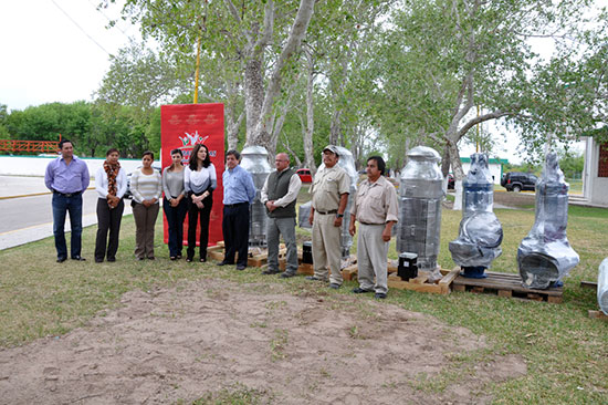 Entrega Municipio bombas de extracción de alta eficiencia a SIMAS