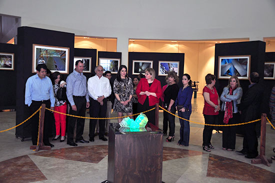 Inauguran Exposición “Naica, Colosos de Cristal” en Piedras Negras