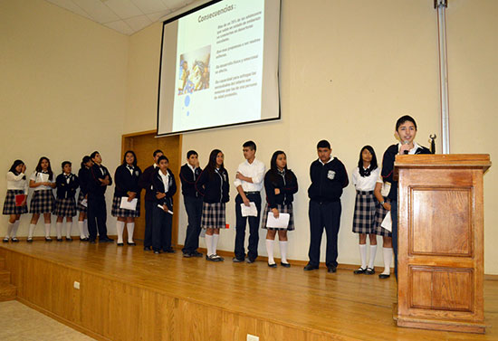 A través del proyecto “Vida Joven” buscan que los jóvenes promuevan la paz y tranquilidad