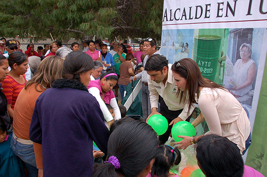 Visita programa Alcalde en tu Colonia villa de San Juan de Sabinas