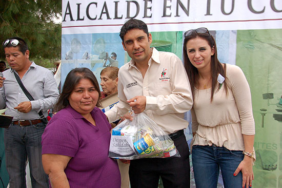 Visita programa Alcalde en tu Colonia villa de San Juan de Sabinas